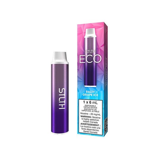 STLTH ECO Disposable Vape - Razzy Grape Ice