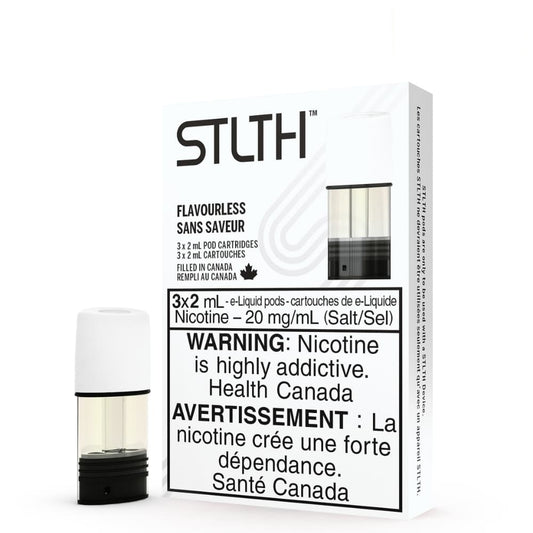 STLTH Flavourless 3 x 2mL Pods