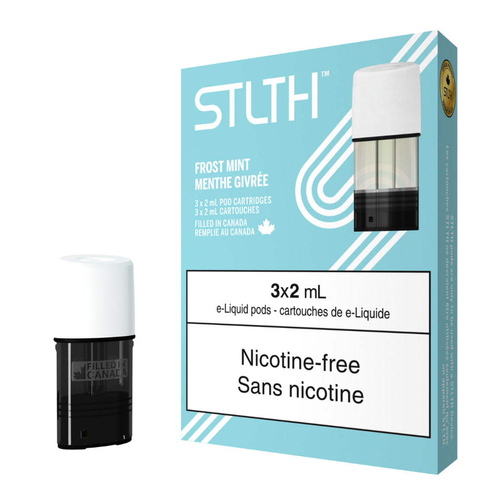 STLTH Frost Mint NICOTINE FREE 3 x 2mL Vape Pods