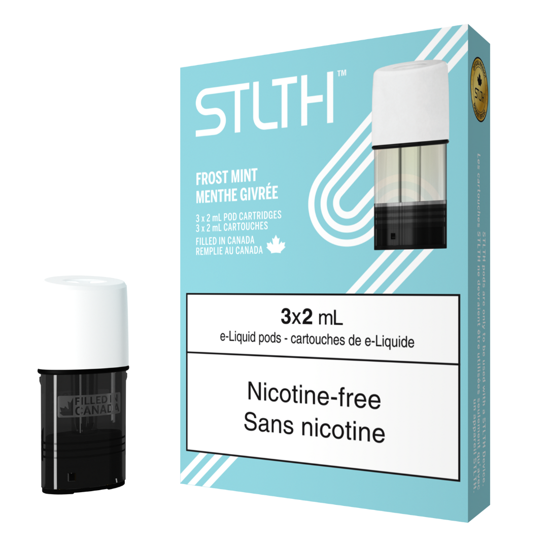 STLTH Frost Mint NICOTINE FREE 3 x 2mL Pods