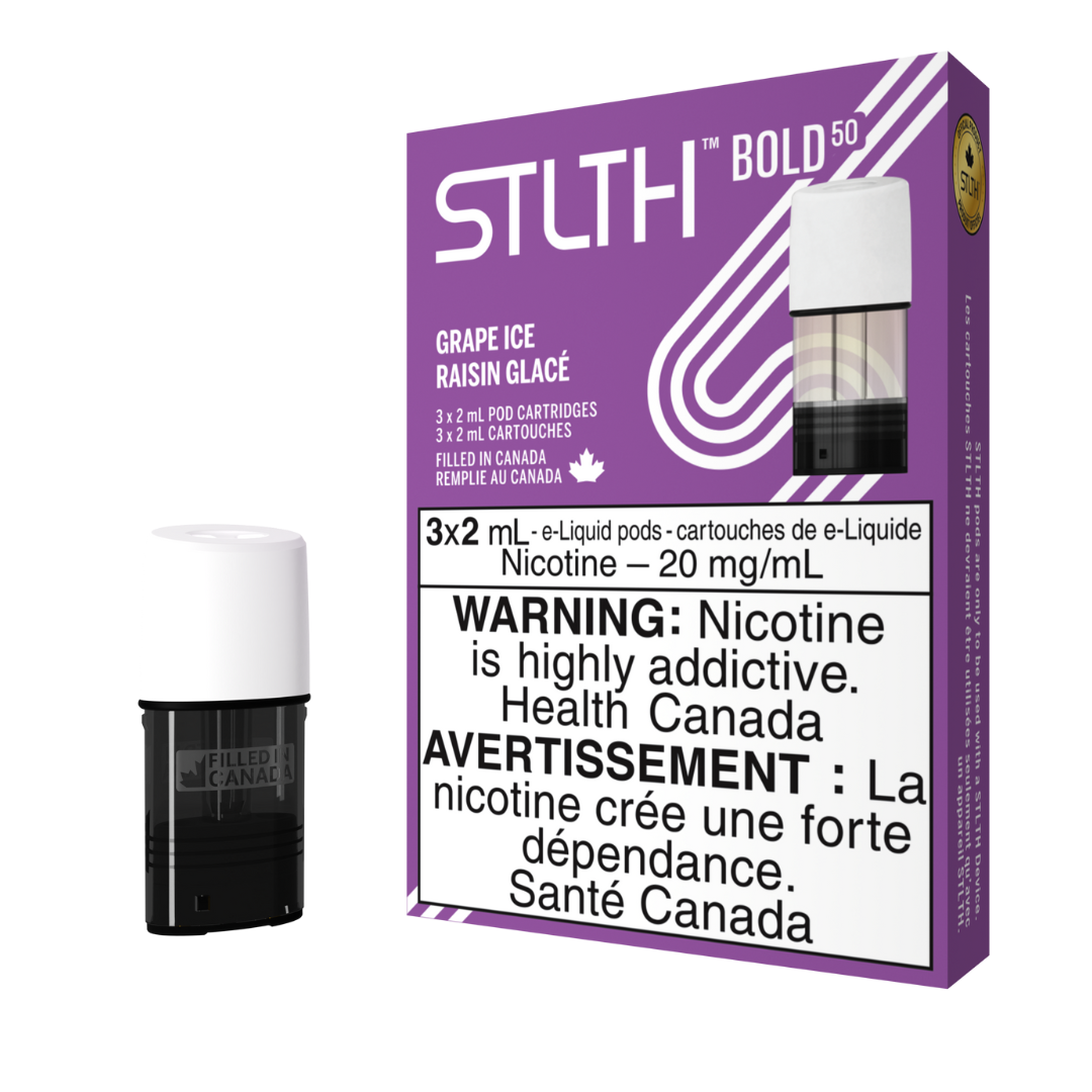 STLTH Grape Ice Bold 50 3 x 2mL Pods