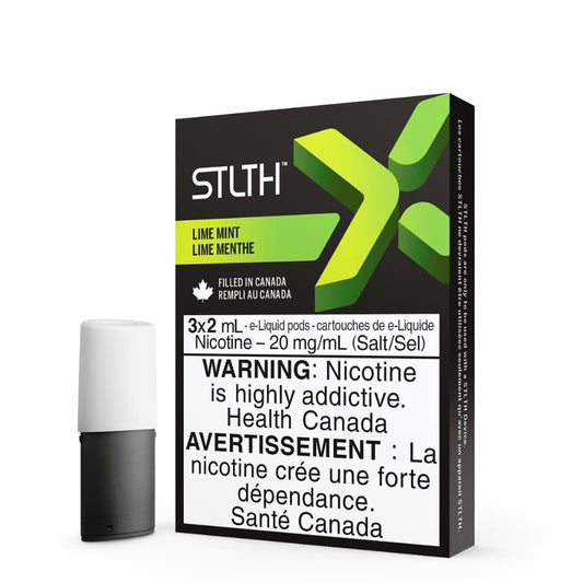 STLTH X Lime Mint 3 x 2mL Pods 20mg