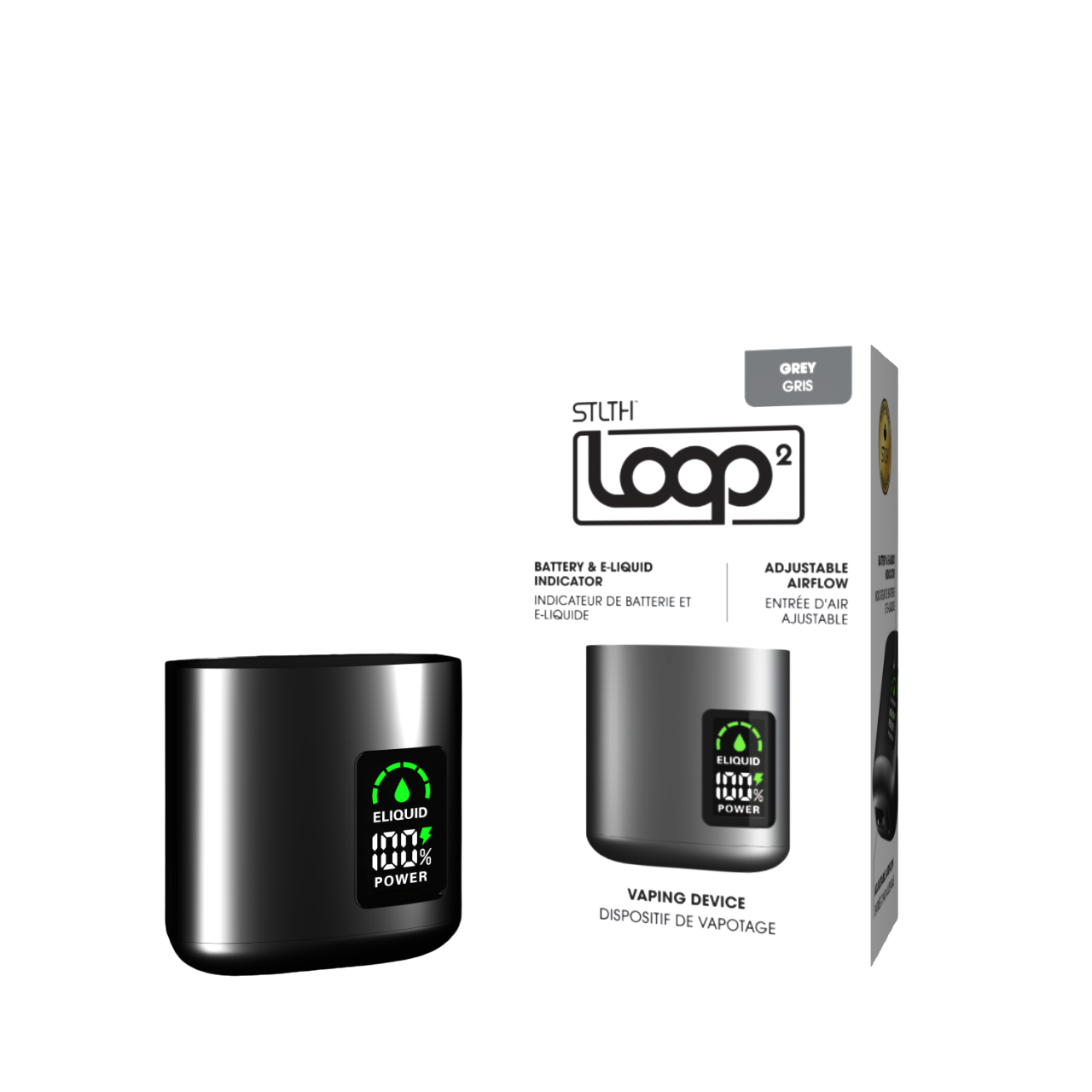 Stlth Loop2 Vaping Device (Grey)
