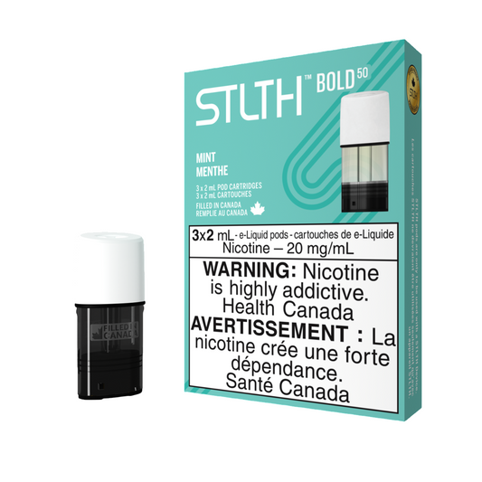 STLTH Mint Bold 50 3 x 2mL Pods