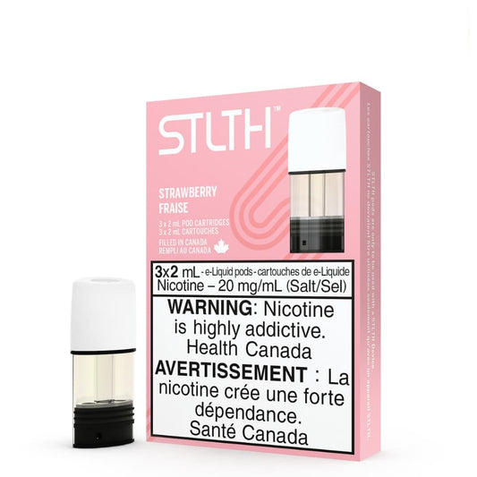 STLTH Strawberry 3 x 2mL Pods