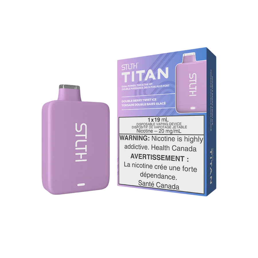 STLTH Titan Double Berry Twist Ice 10000 Puffs 20mg