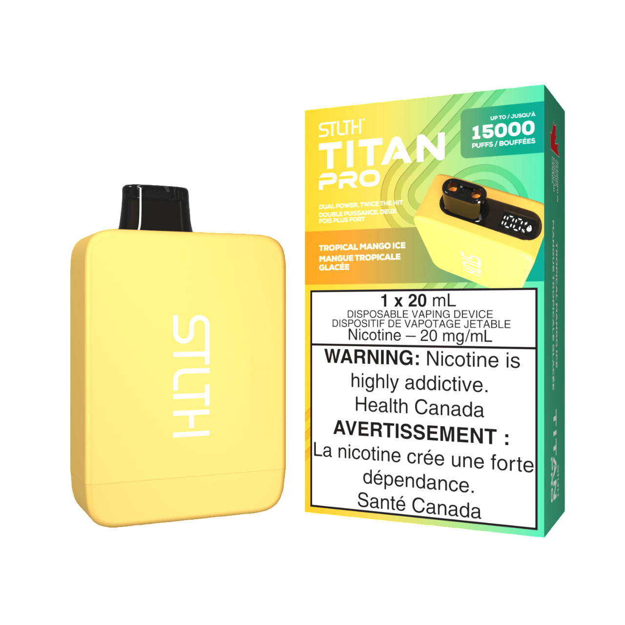 STLTH Titan Pro - Tropical Mango Ice
