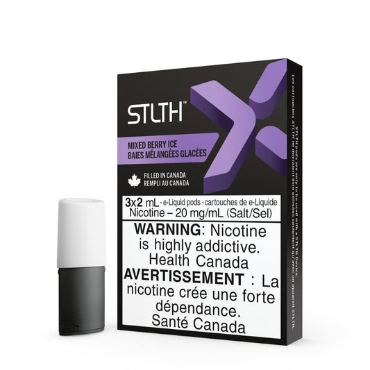 STLTH X Mixed Berry Ice 3 x 2mL Pods 20mg