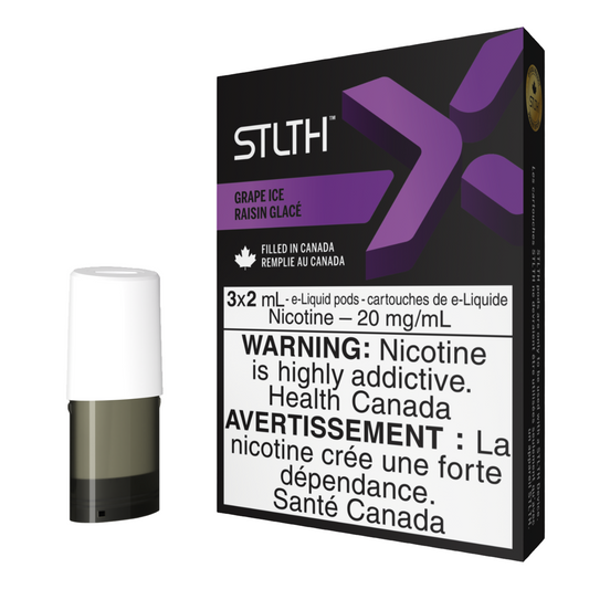 STLTH X Grape Ice 3 x 2mL Pods 20mg