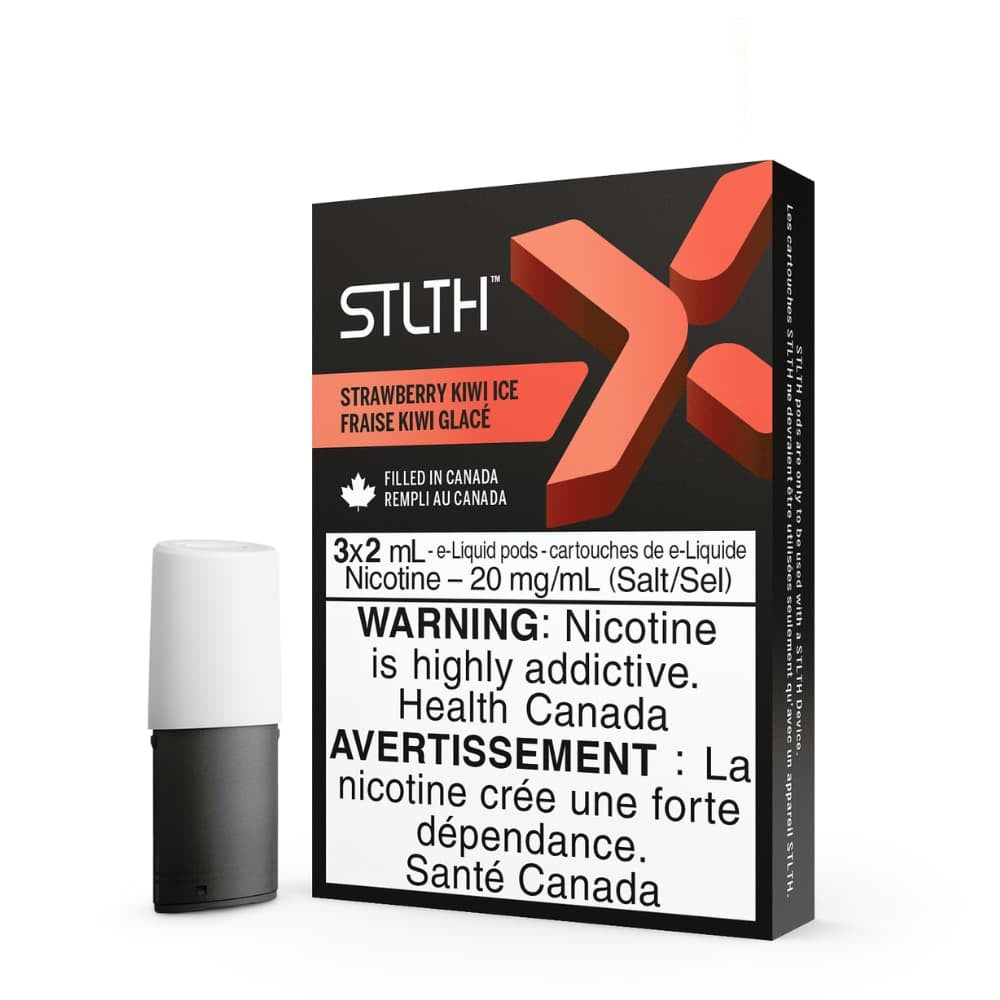 STLTH XPOD Strawberry Kiwi Ice 3 x 2mL Pods