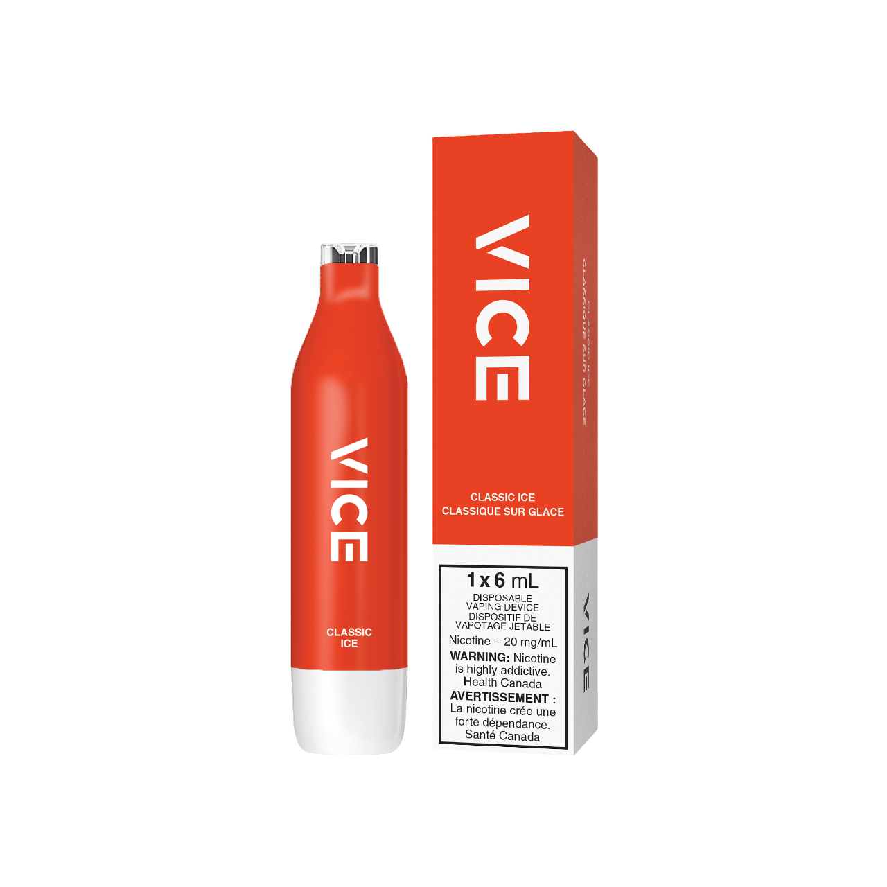 VICE Classic Ice 6mL 2500 Puffs 20 mg