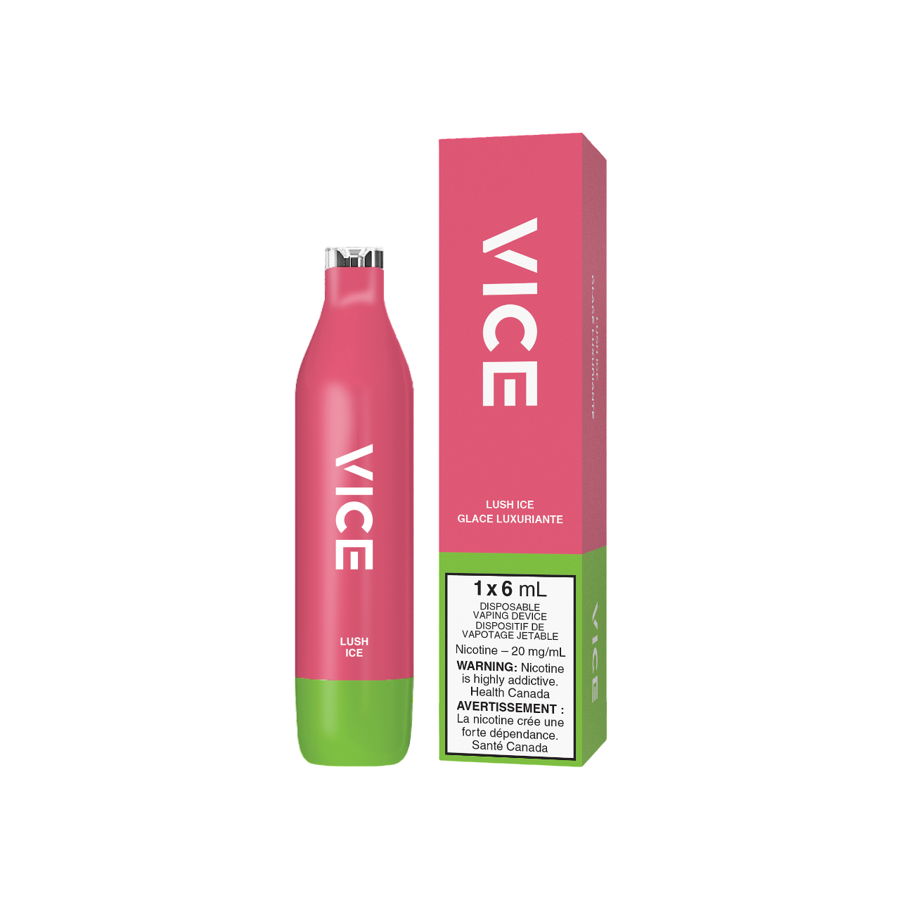 VICE Lush Ice 6mL 2500 Puffs 20mg
