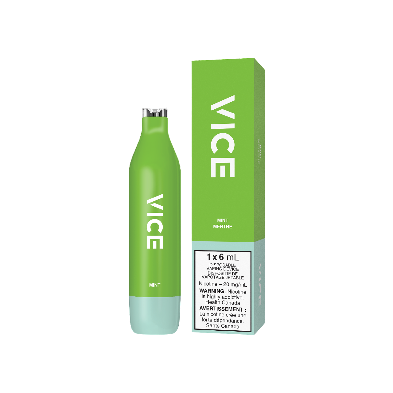 VICE Mint Ice 6mL 2500 Puffs 20mg