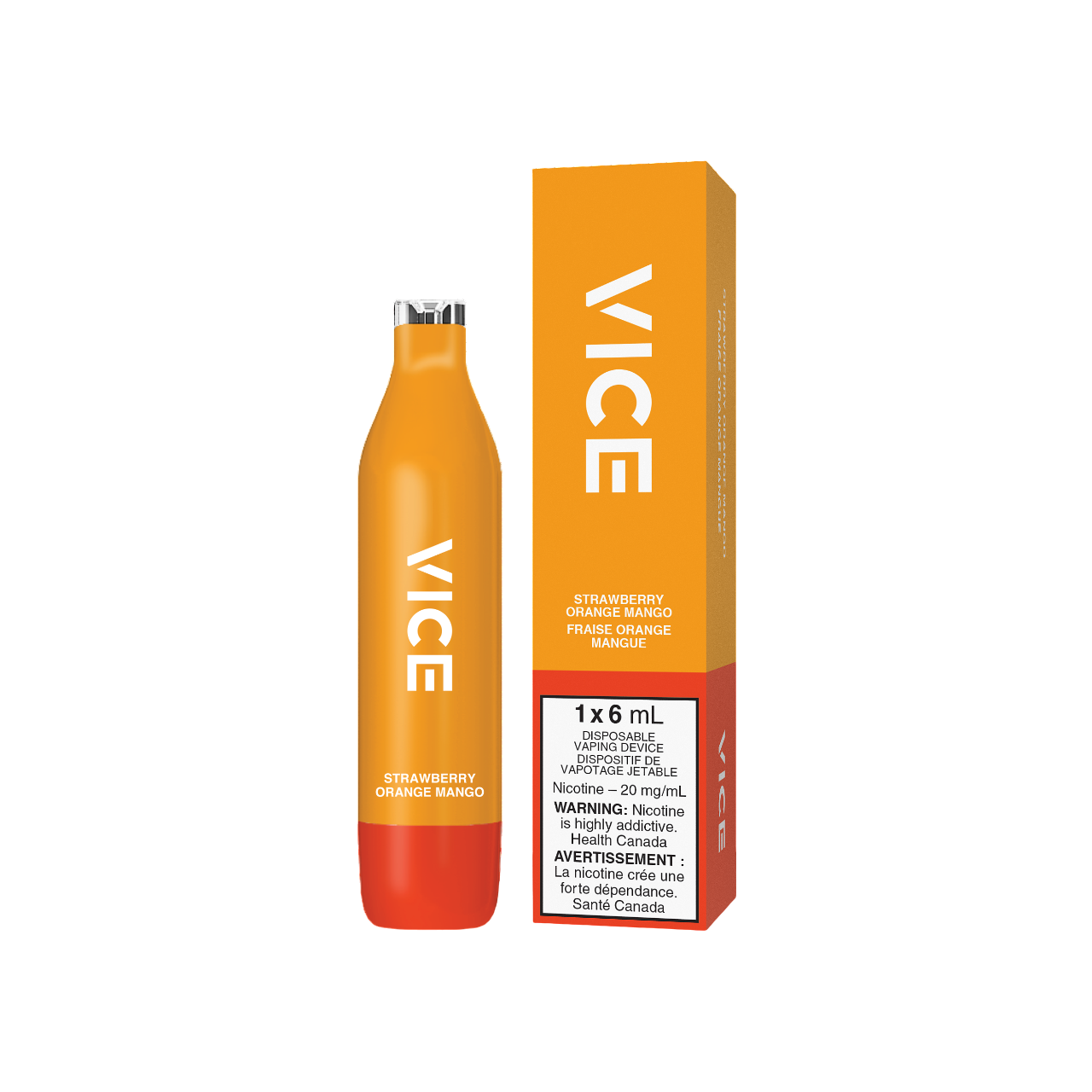 Vice Strawberry Orange Mango 6mL 2500 Puffs