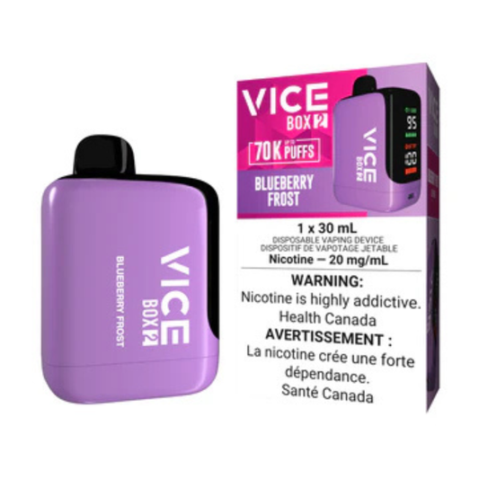 Vice Box 2 Disposable Vape - Blueberry Frost