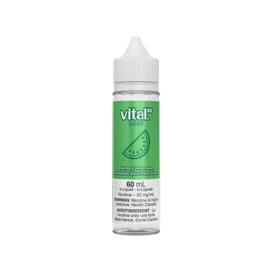 Vital 60 Salt Blue Razz Watermelon 20 mg 60 mL