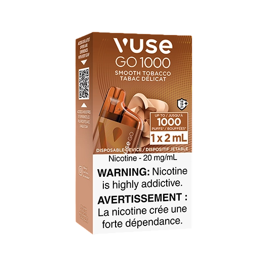 Vuse GO 1000 Smooth Tobacco