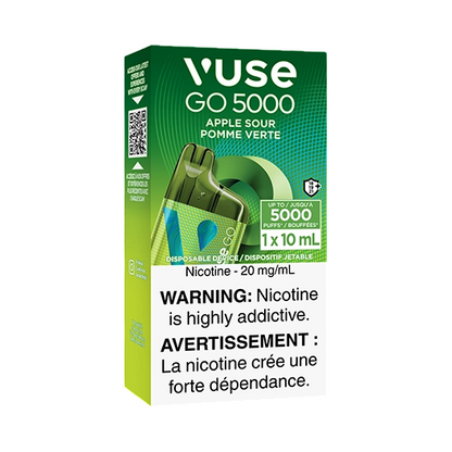 Vuse GO 5000 Apple Sour 20mg/mL