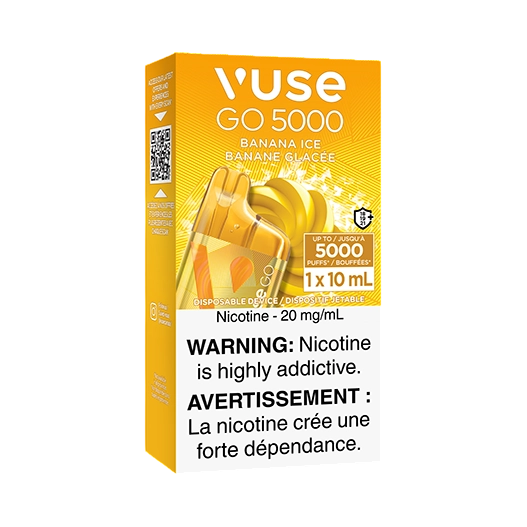 Vuse GO 5000 Banana Ice 20mg/mL