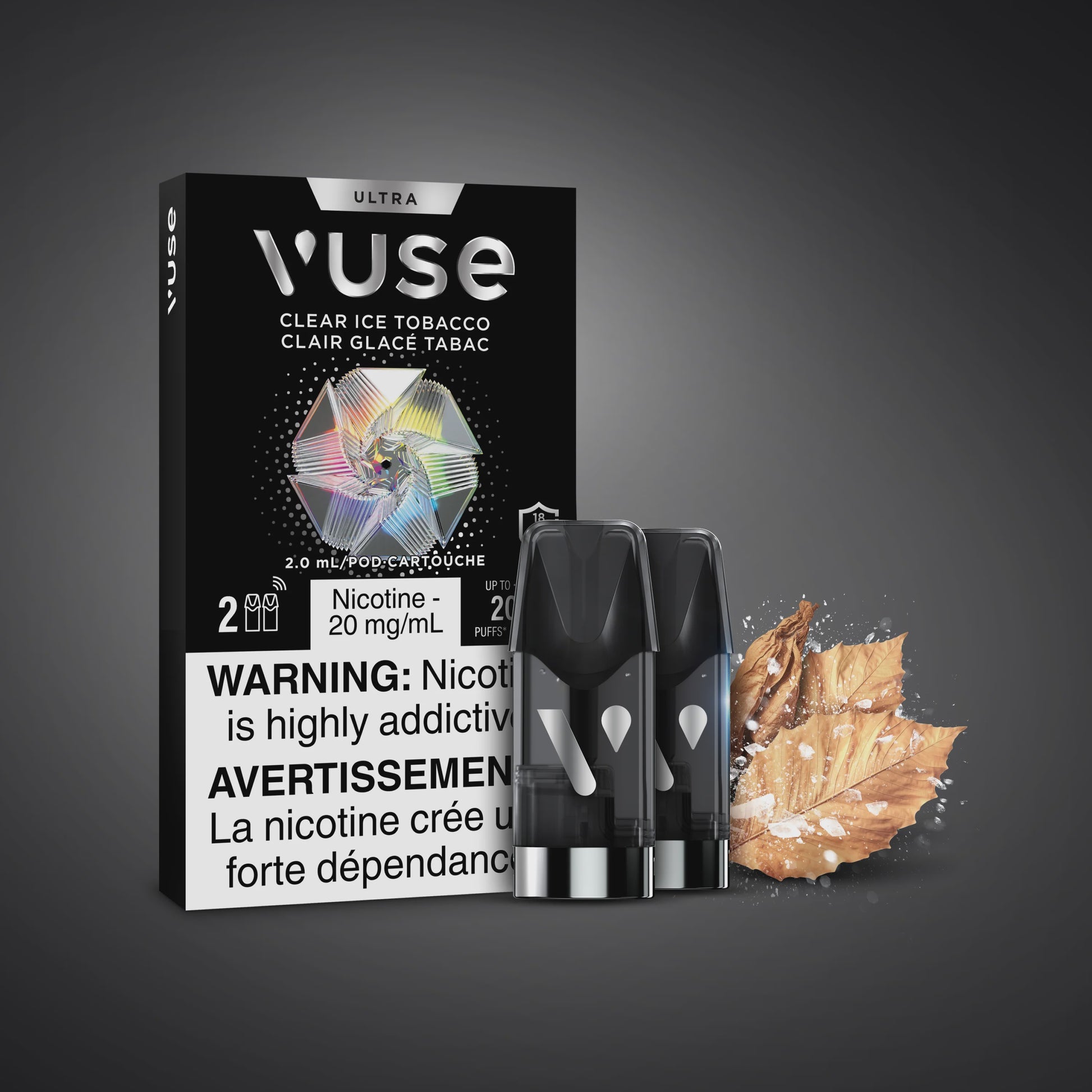 Vuse Pods - Clear Ice Tobacco Puff Vapes Online Vuse Pods - Clear Ice Tobacco Puff Vapes Online