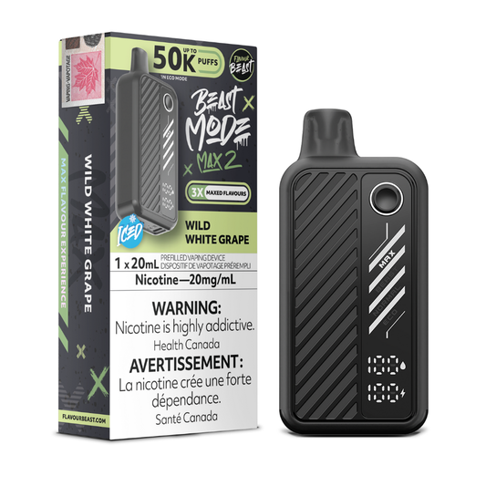 Flavour Beast Beast Mode Max 2 – Wild White Grape