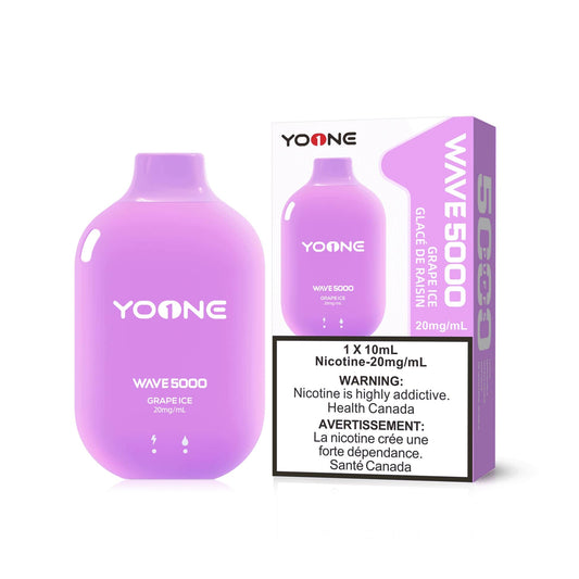 YOONE Grape Ice 10mL 5000 Puffs 20 mg