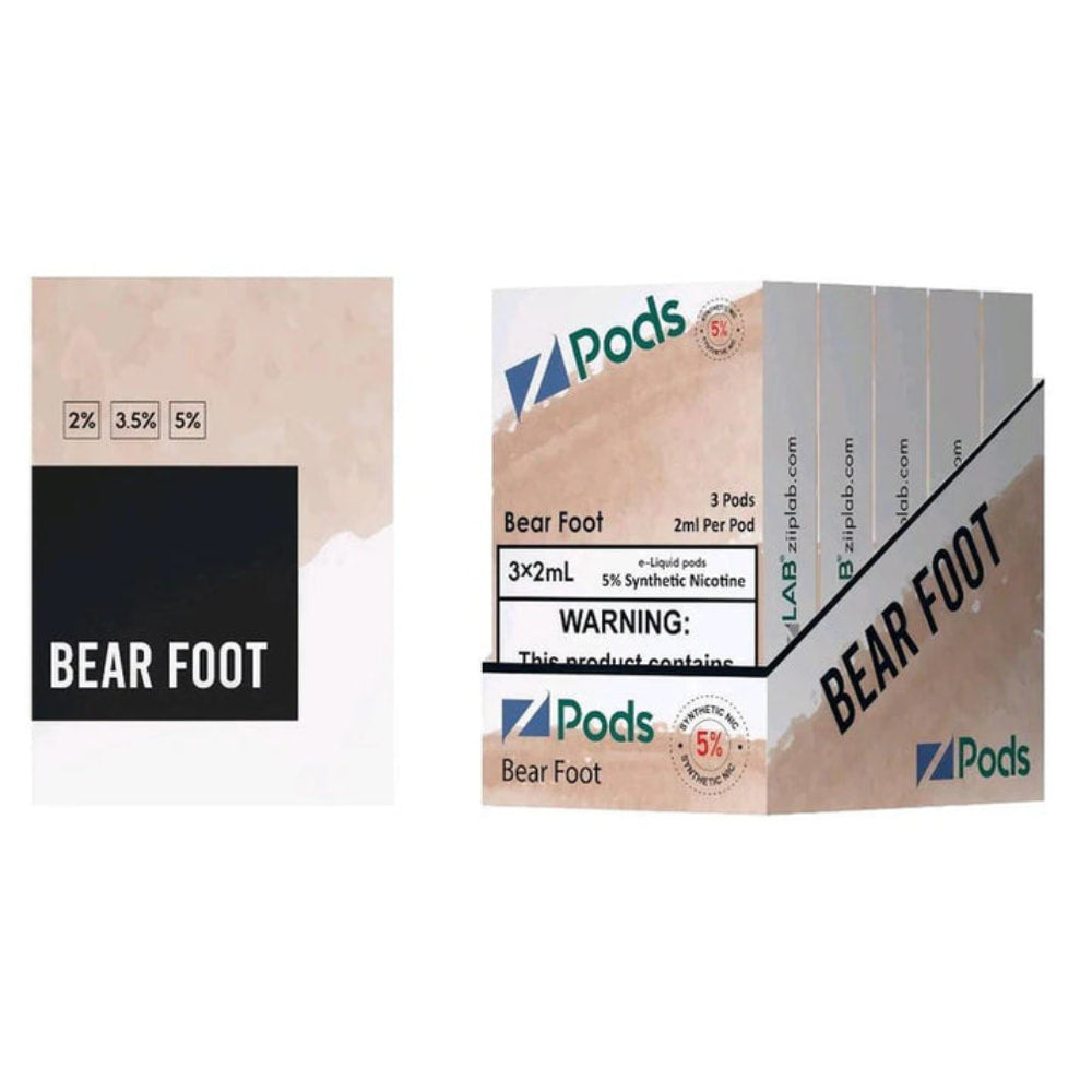 Bear Multipack 3 x 2mL Pods 400 Puffs