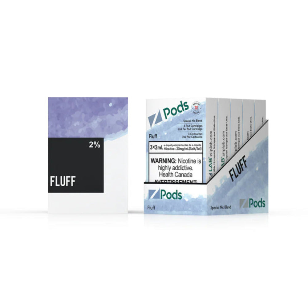 Fluff 3 x 2mL Pods 400 Puffs