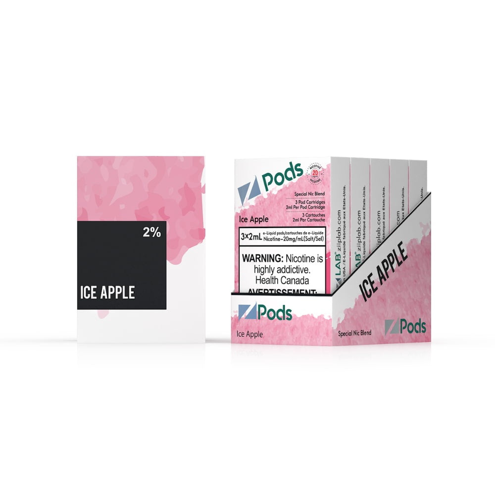 Ice Apple 3 x 2mL Pods 400 Puffs