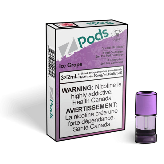 Ice Grape 3 x 2mL Pods 400 Puffs