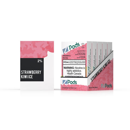 Strawberry Kiwi Ice 3 x 2mL Pods 400 Puffs