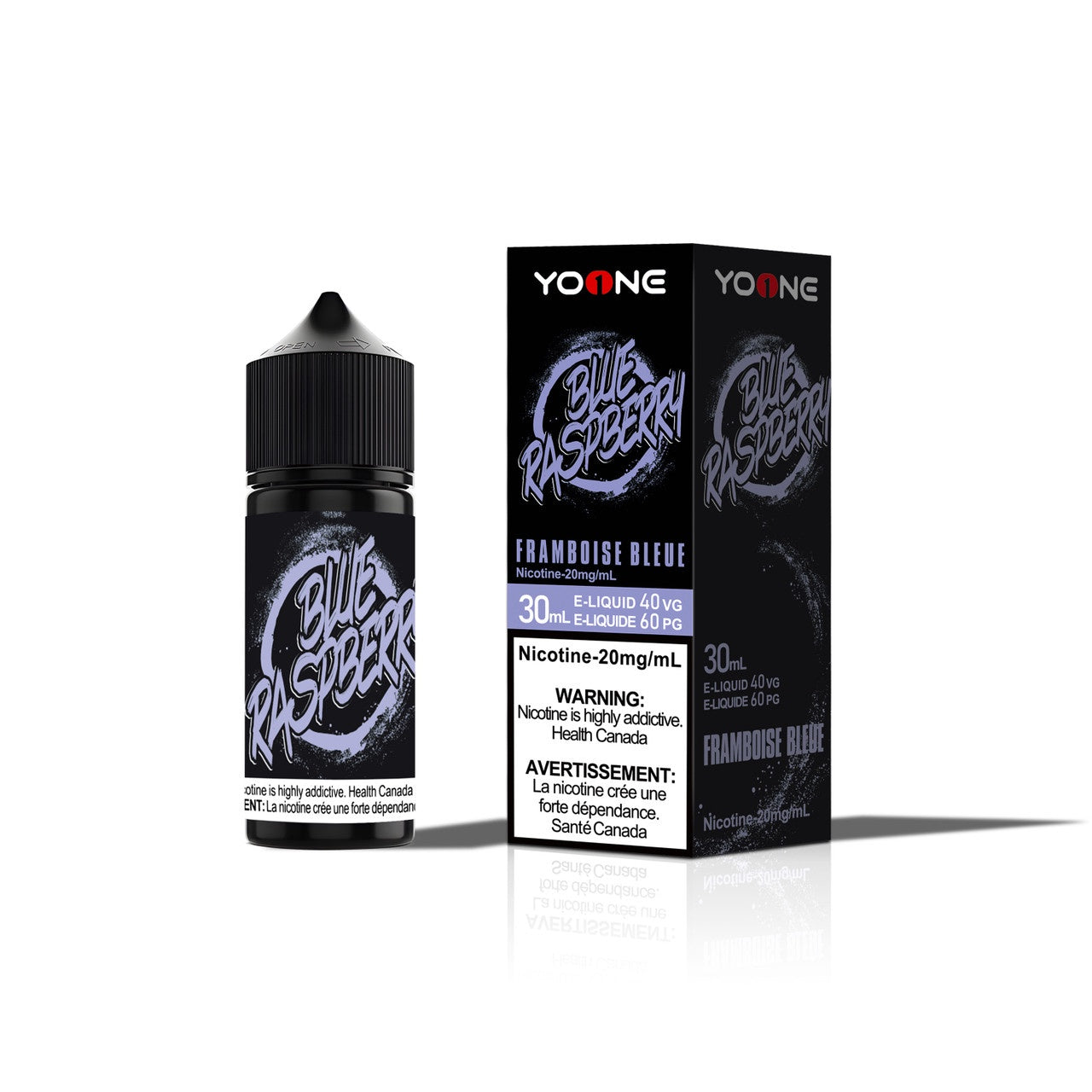 Yoone E-Liquid Blue Raspberry 60PG/40VG 30 mL 20mg