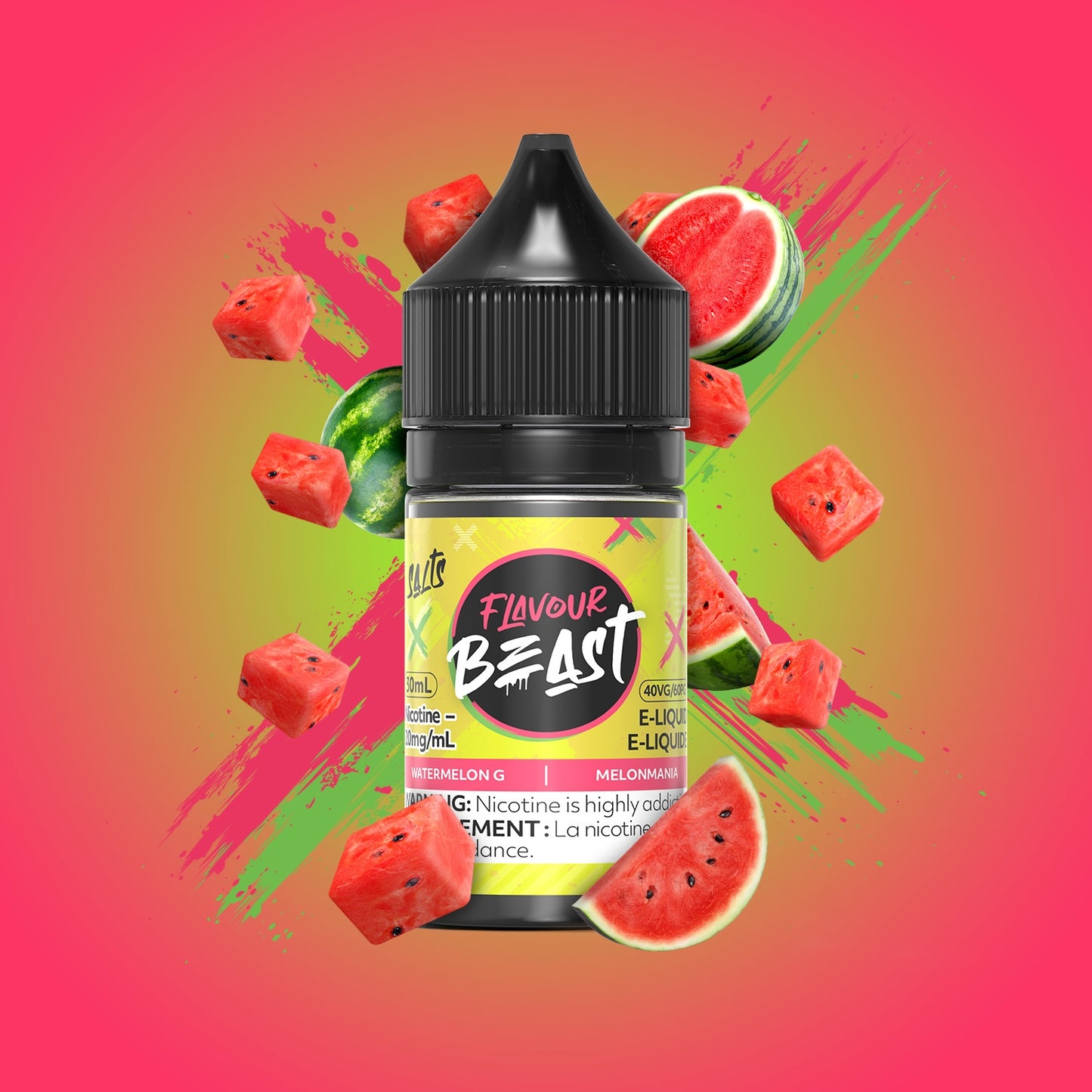 Flavour Beast Salts Watermelon G 30mL 20 mg