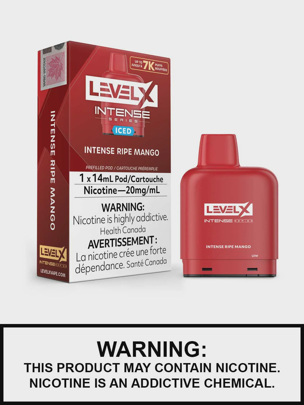 Flavour Beast Level X Intense Series 14mL Intense Ripe Mango 7000 Puffs 20mg