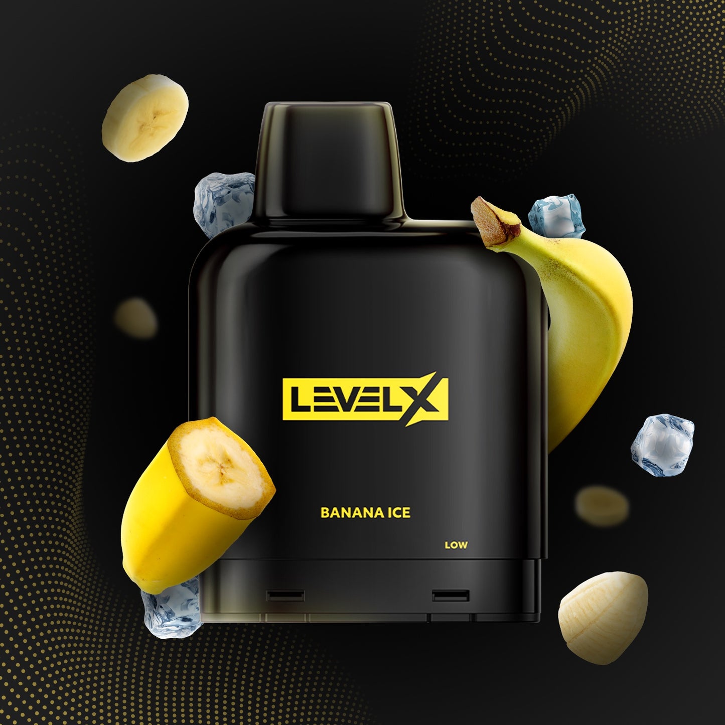 Flavour Beast Level X Essential Series 14mL Banana Ice  7000 Puffs 20mg