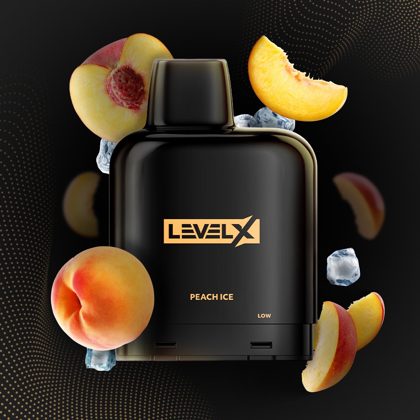 Flavour Beast Level X Essential Series 14mL Peach Ice 7000 Puffs 20mg