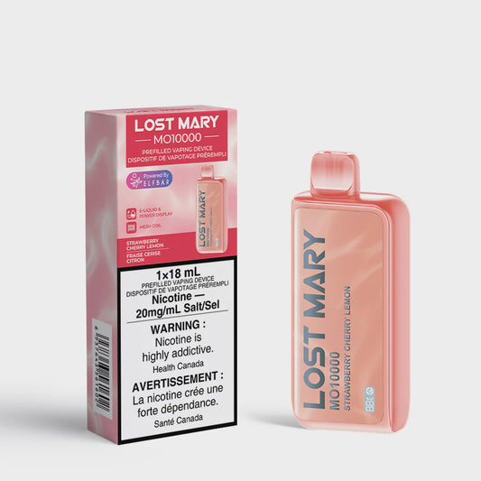 Lost Mary Strawberry Cherry Lemon MO10000 Disposable Vape | 20 mg