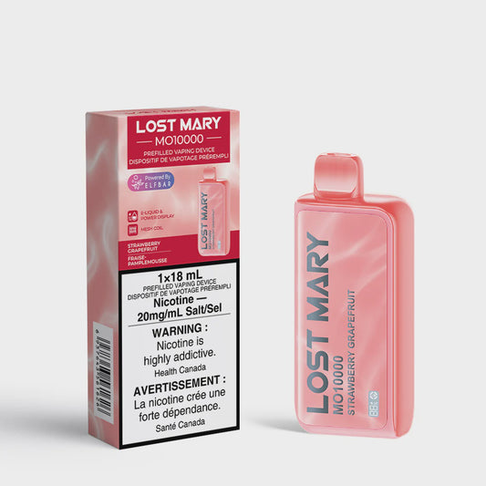 Lost Mary Strawberry Grapefruit MO10000 Disposable Vape | 20 mg