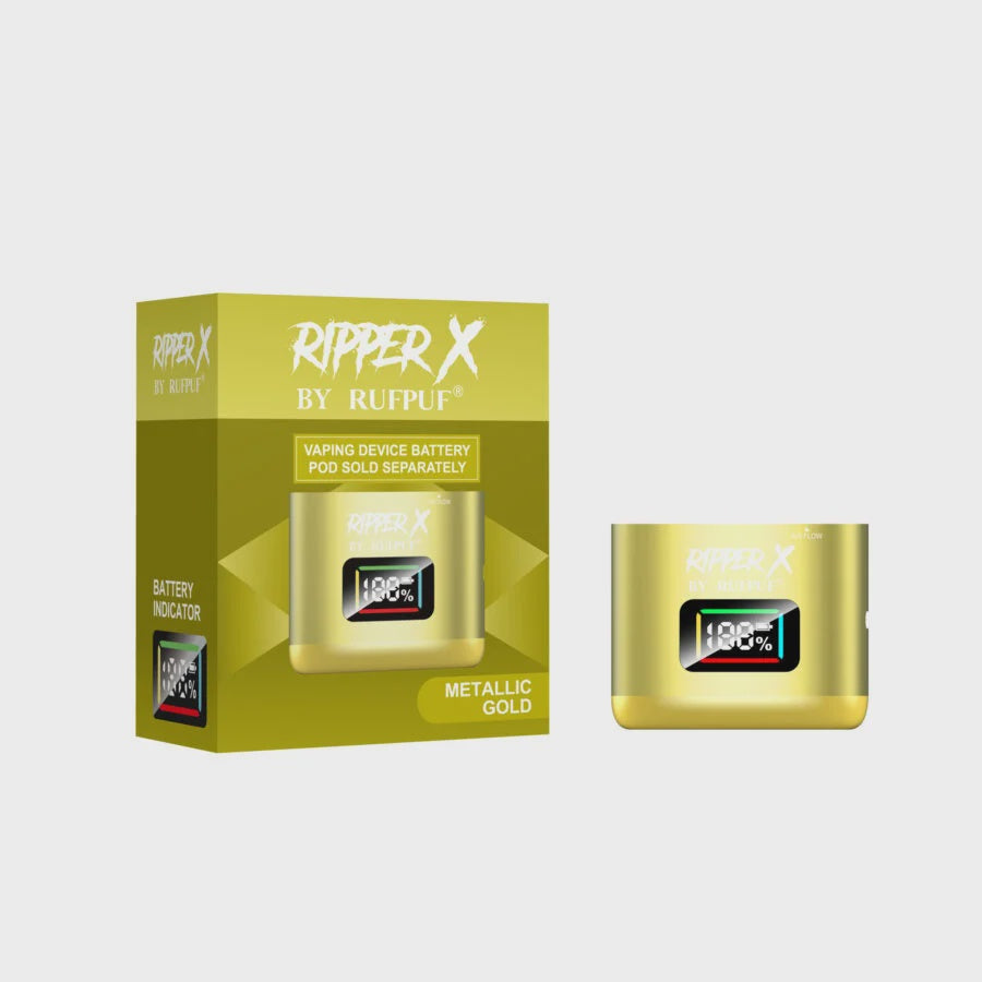 RufPuf Ripper X Battery 750 mAh Metallic Golden
