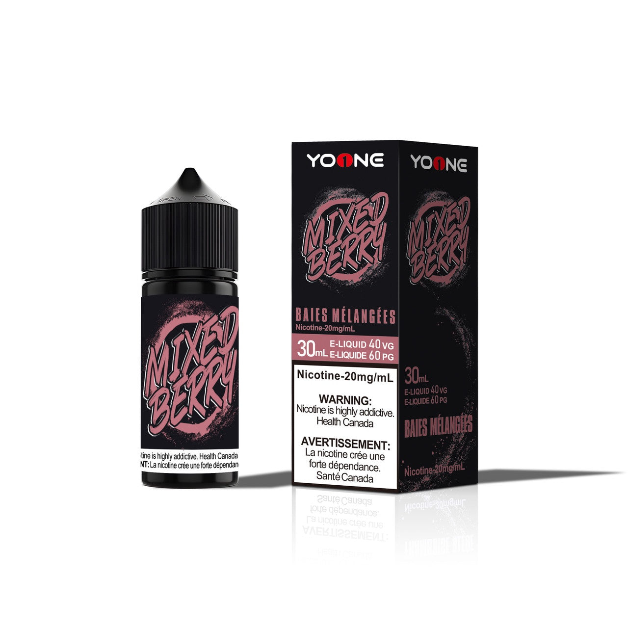 Yoone E-Liquid Mixed Berry 60PG/40VG 30 mL 20mg