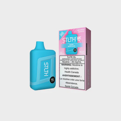 STLTH 8K Pro Disposable Ice Mint 14mL 8000 Puffs 20mg