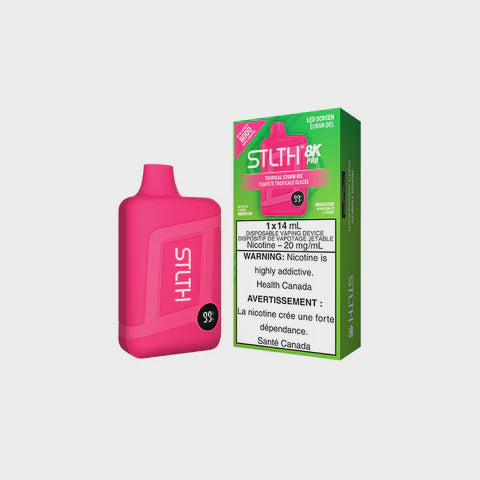 STLTH Box Pro 8K Disposable Tropical Storm Ice 14mL 8000 Puffs 20mg