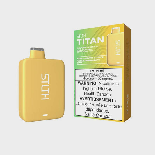 STLTH Titan Disposable Mango Pineapple Guava Ice 10000 Puffs 20mg