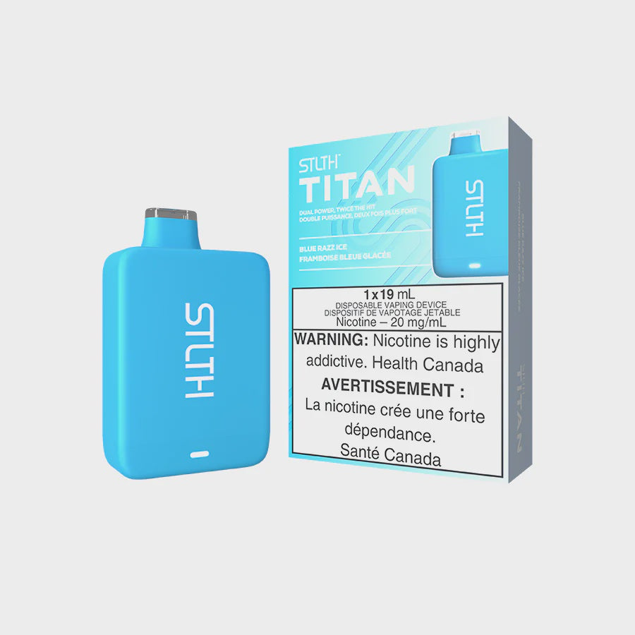 STLTH Titan Disposable Blue Razz Ice 10000 Puffs 20mg