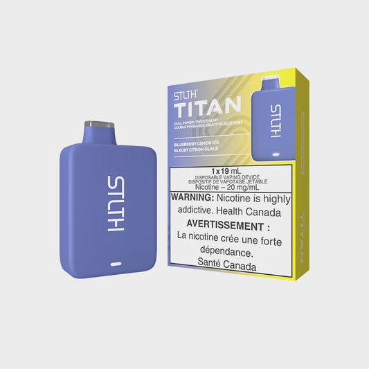 STLTH Titan Disposable Blueberry Lemon Ice 10000 Puffs 20mg