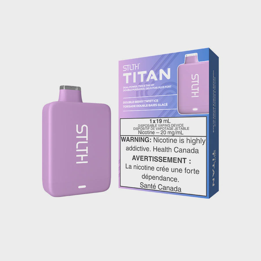 STLTH Titan Double Berry Twist Ice 10000 Puffs 20mg