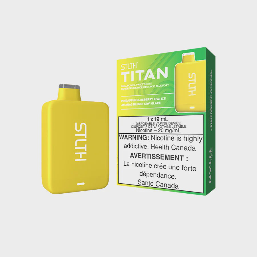 STLTH Titan Disposable Pineapple Blueberry Kiwi Ice 10000 Puffs 20mg