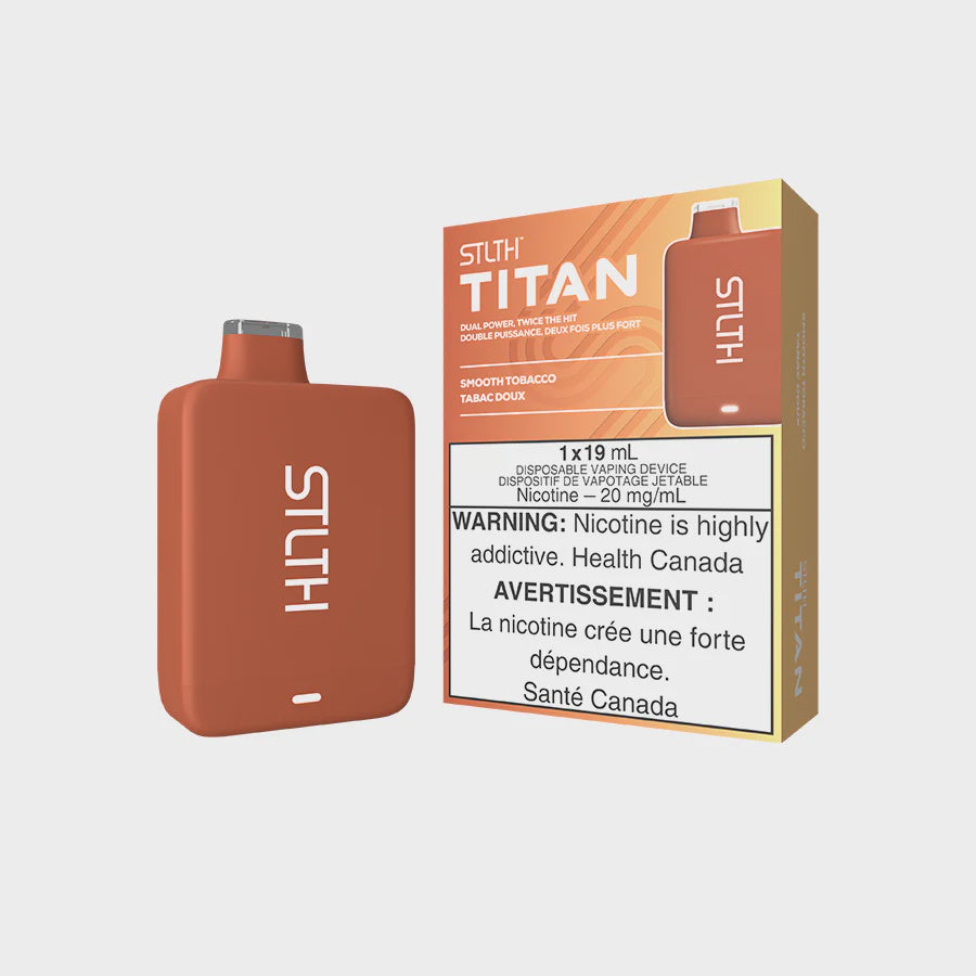 STLTH Titan Disposable Smooth Tobacco 10000 Puffs 20mg
