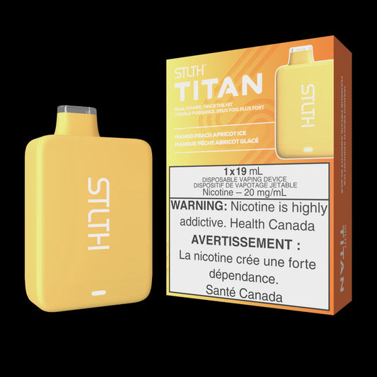 STLTH Titan Disposable Mango Peach Apricot Ice 10000 Puffs 20mg