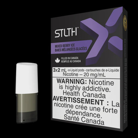 STLTH X Mixed Berry Ice 3 x 2mL Pods 20mg